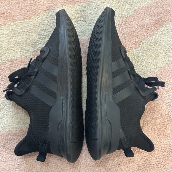 Adidas U Path Run Black Triple Mesh Sneakers Lightweight Athletic Trainers Sport - Picture 6 of 8